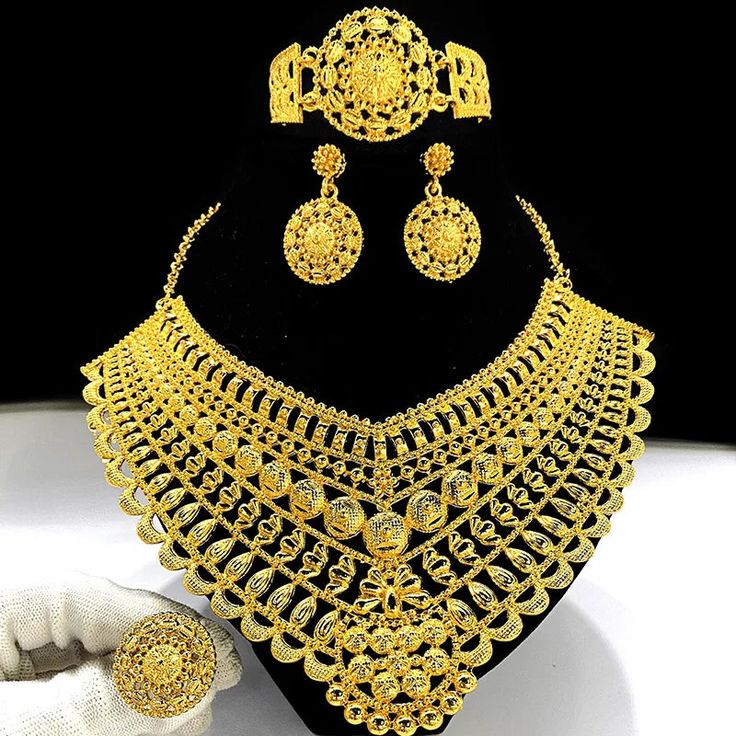 Necklace and Earrings